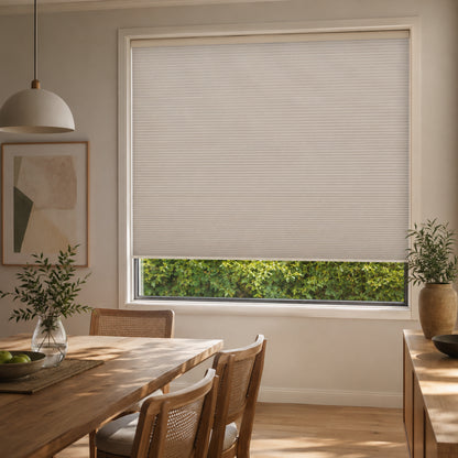 Custom-Made Cordless Blackout Honeycomb Cellular Shades