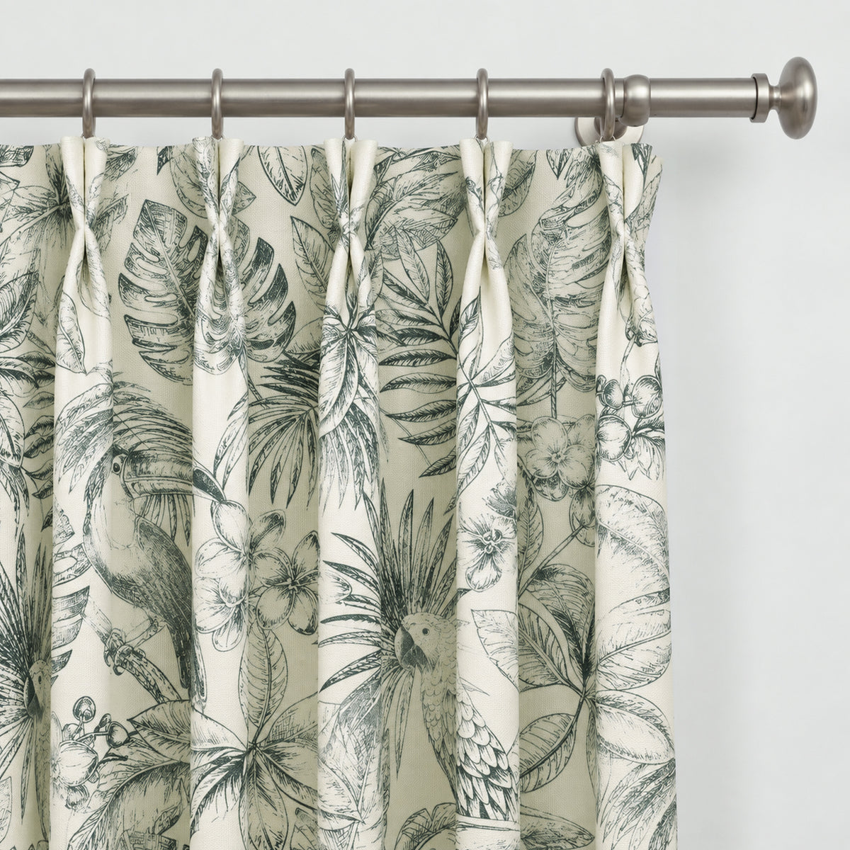 Vintage Floral Cafe Curtains