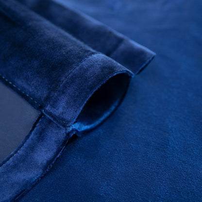 Custom-Made Solid Velvet Room Darkening Curtains