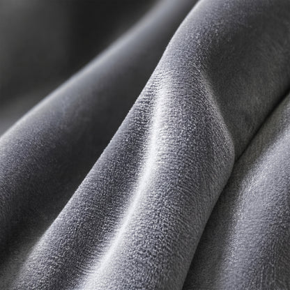 Custom-Made Solid Velvet Room Darkening Curtains