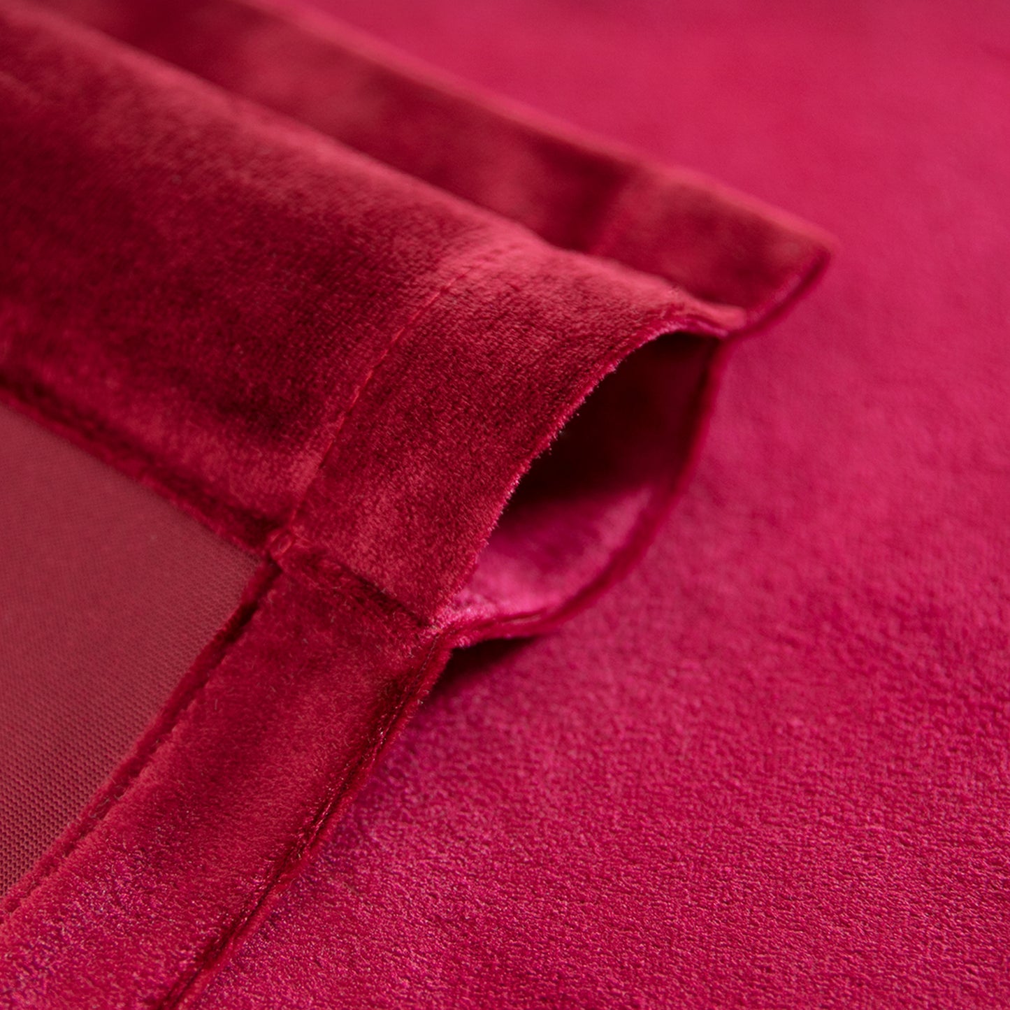 Custom-Made Solid Velvet Room Darkening Curtains