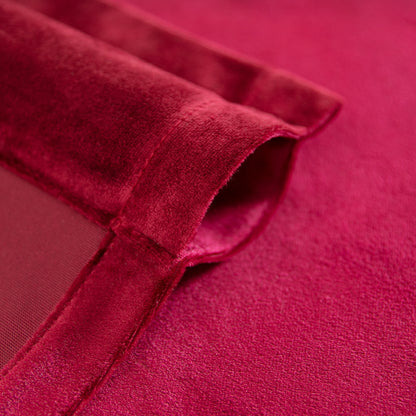 Custom-Made Solid Velvet Room Darkening Curtains