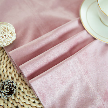 Custom-Made Solid Velvet Room Darkening Curtains