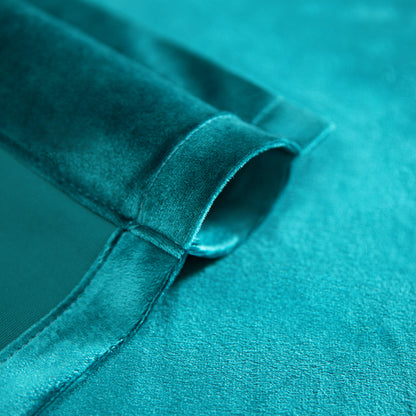 Custom-Made Solid Velvet Room Darkening Curtains