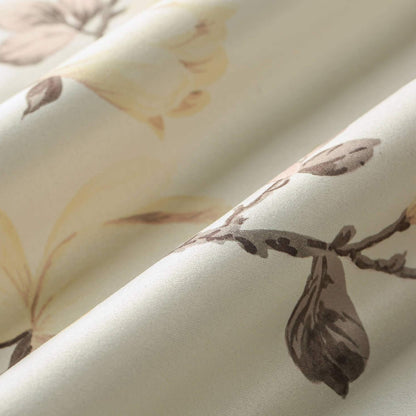 Custom-Made Country Floral Print Room Darkening Curtains