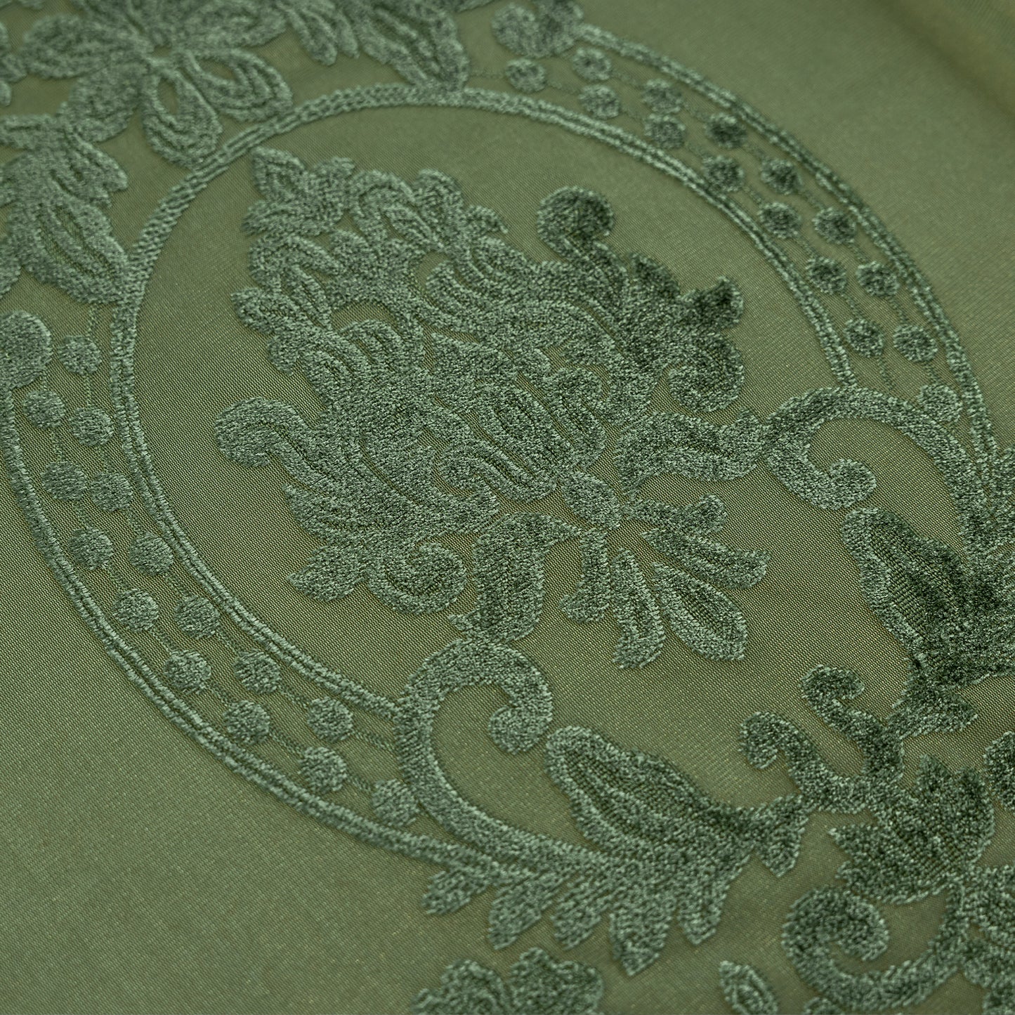 Custom-Made Vintage Jacquard Sheer Curtains