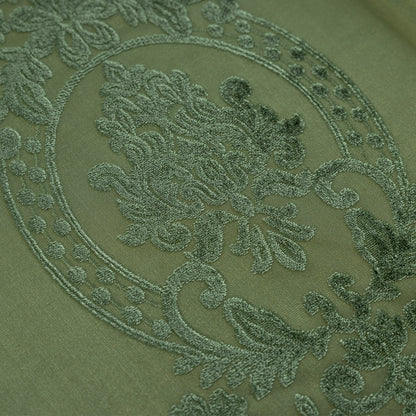 Custom-Made Vintage Jacquard Sheer Curtains