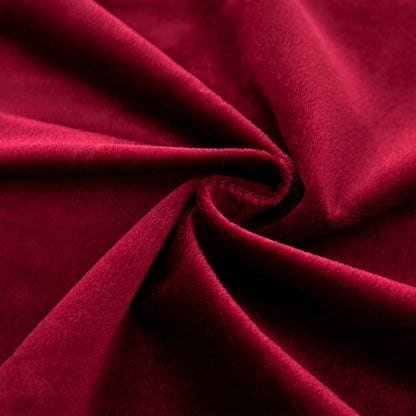 Custom-Made Embroidered Velvet Room Darkening Curtains