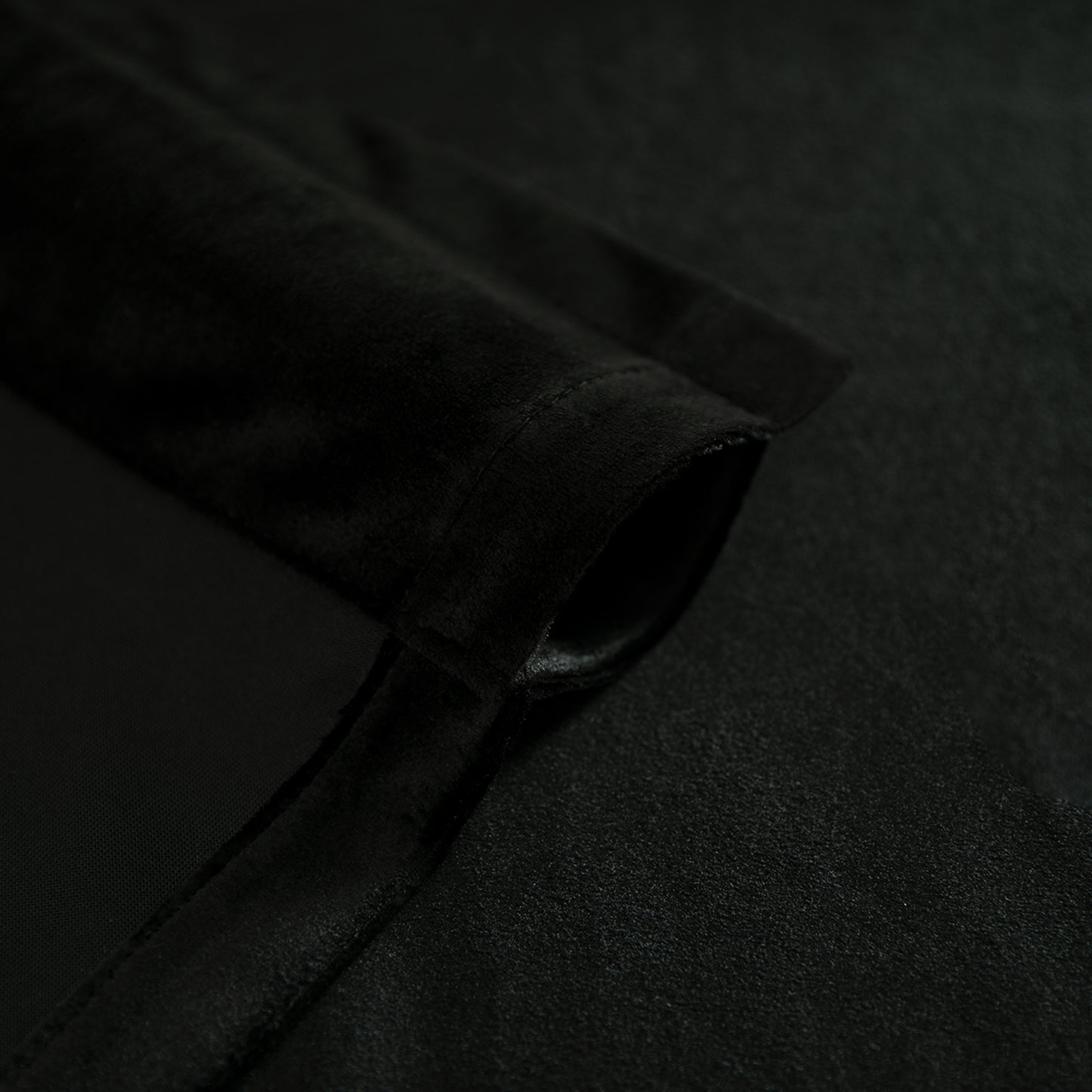 Custom-Made Solid Velvet Room Darkening Curtains