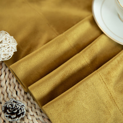 Custom-Made Solid Velvet Room Darkening Curtains
