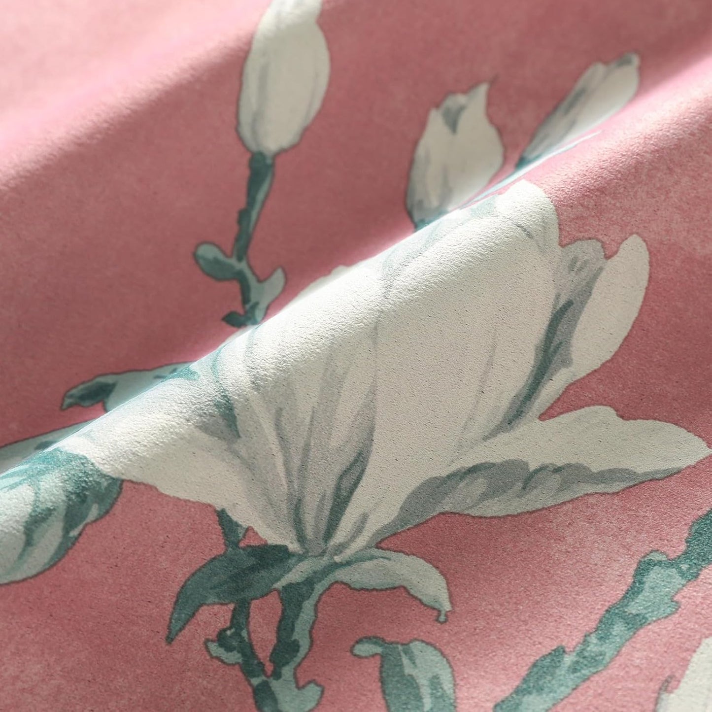Custom-Made Country Floral Print Room Darkening Curtains
