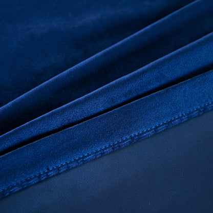 Custom-Made Solid Velvet Room Darkening Curtains