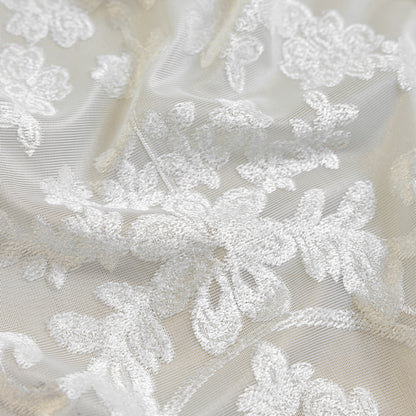 Custom-Made Vintage Jacquard Sheer Curtains
