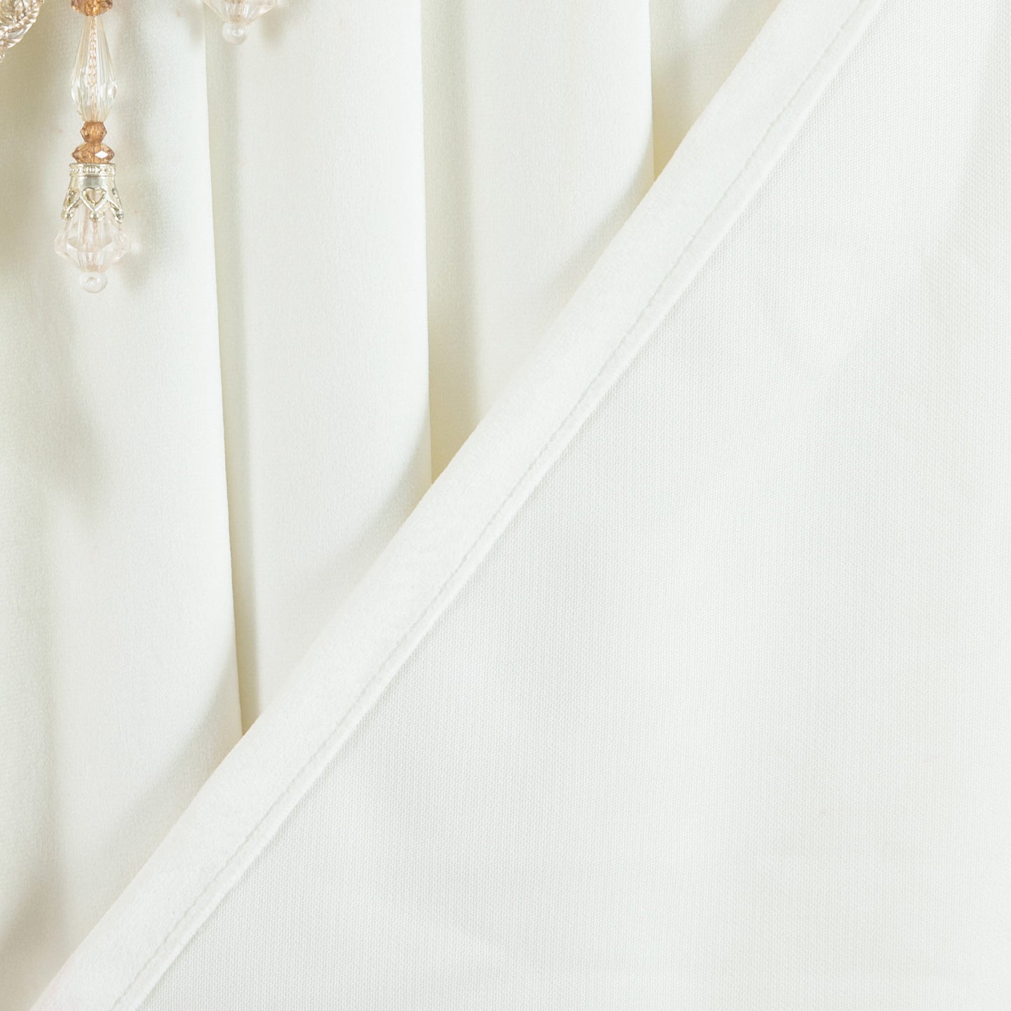 Custom-Made Solid Velvet Waterfall Valance