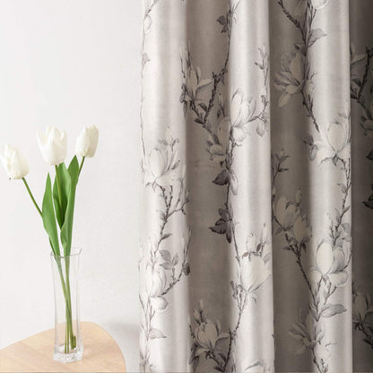 Custom-Made Country Floral Print Room Darkening Curtains